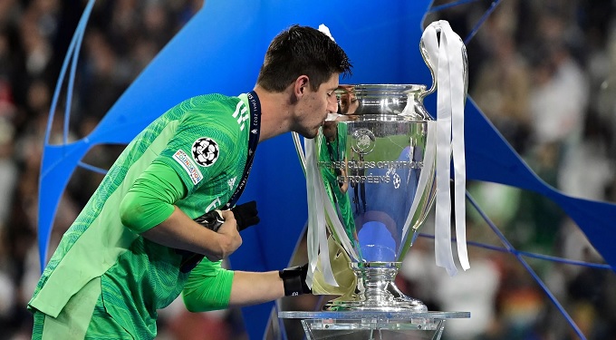 Courtois đã vô địch Champions League 2 lần