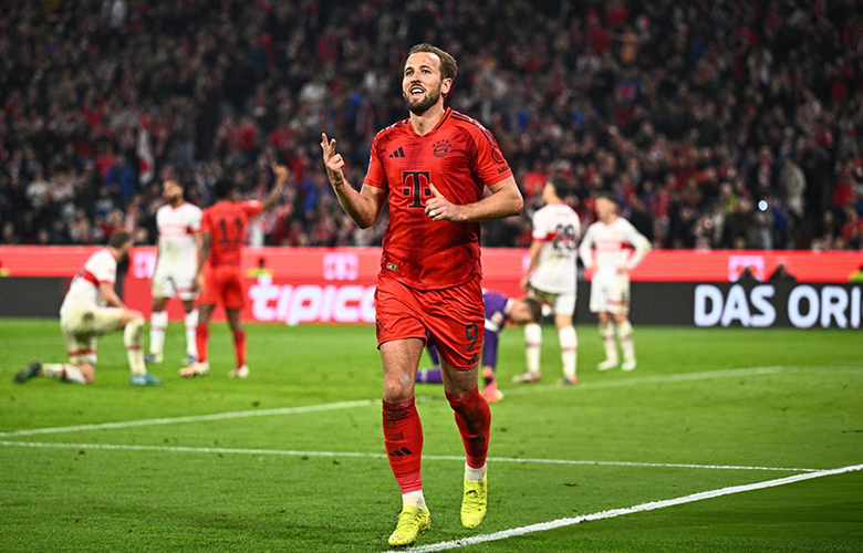 Kane lập hat-trick giúp Bayern Munich thắng đậm