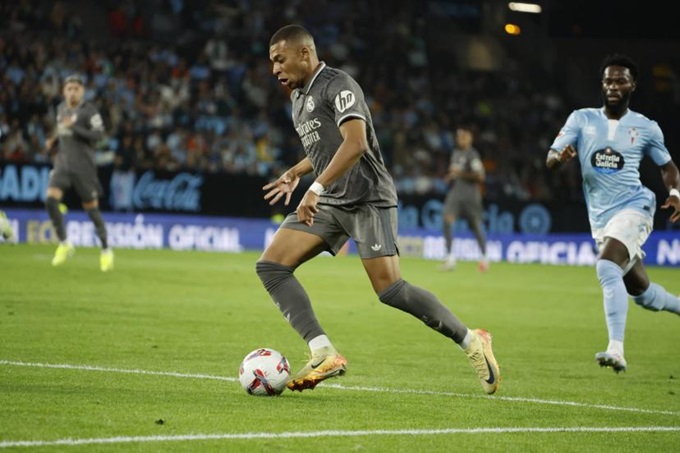 Mbappe vừa có màn trình diễn thuyết phục trước Celta Vigo