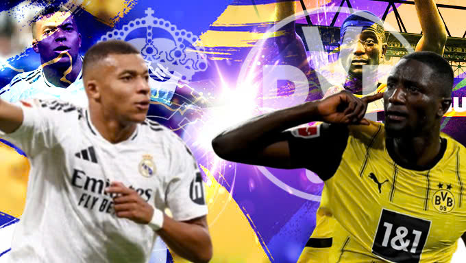 Mbappe sẽ có màn so tài đáng chú ý với Guirassy ở đại chiến Real Madrid - Dortmund