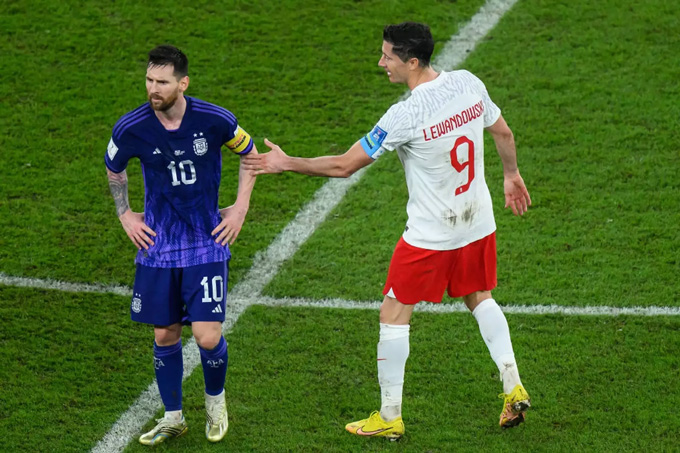 Messi đã 'coi khinh' Lewandowski ở World Cup 2022