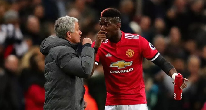 Paul Pogba ví mối quan hệ giữa anh và Jose Mourinho như cặp tình nhân, hết yêu rồi lại giận, giận rồi lại yêu