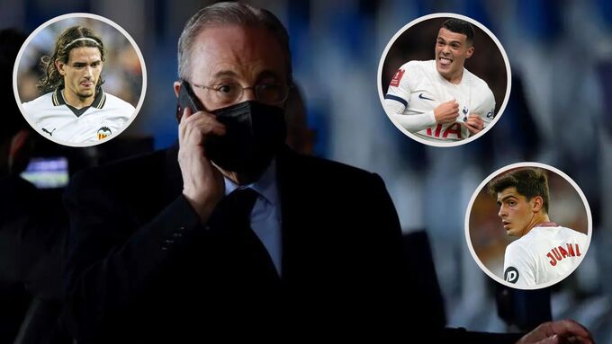 Điện thoại của chủ tịch Real Madrid, Florentino Perez đang cháy máy vì những cuộc gọi.