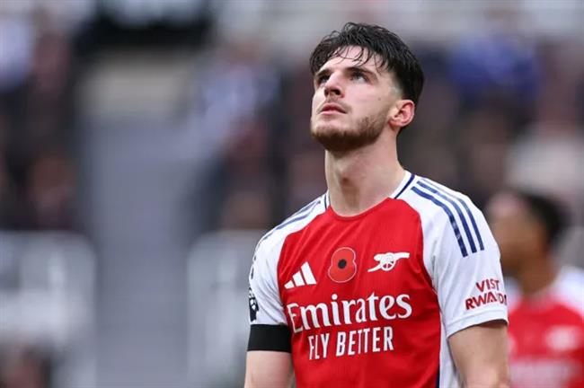 Declan Rice du kien se thi dau bat chap con dau khi Arsenal doi dau voi Chelsea