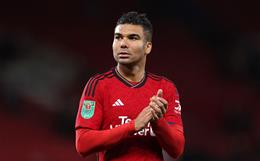 Casemiro háo hức trước ngày làm việc cùng tân HLV Ruben Amorim