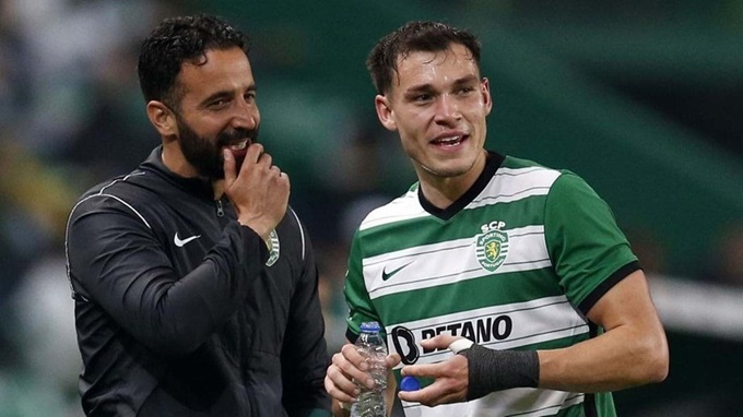 Ruben Amorim đánh giá rất cao học trò cũ Manuel Ugarte khi cả hai còn ở Sporting Lisbon