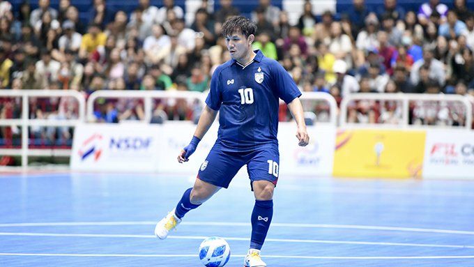 ĐT futsal Thái Lan chỉ sử dụng lực lượng trẻ