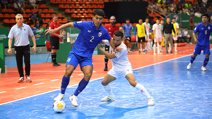 ĐT futsal Việt Nam phải quyết chiến với Thái Lan nếu muốn ngôi đầu. Ảnh: Phan Hồng