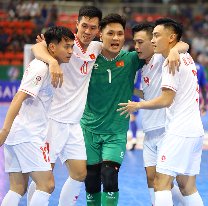 ĐT futsal Việt Nam sẵn sàng đón chờ thách thức lớn. Ảnh: Phan Hồng