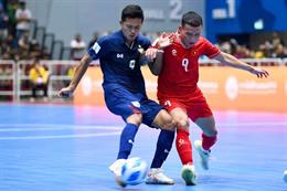 Việt Nam thắng cảm xúc Thái Lan ở giải futsal Đông Nam Á