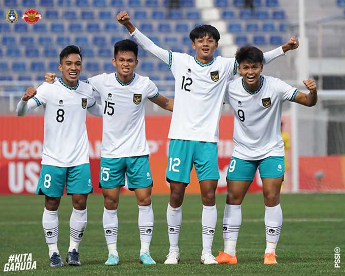 U20 Indonesia đại diện cho Đông Nam Á góp mặt ở VCK châu Á 2025