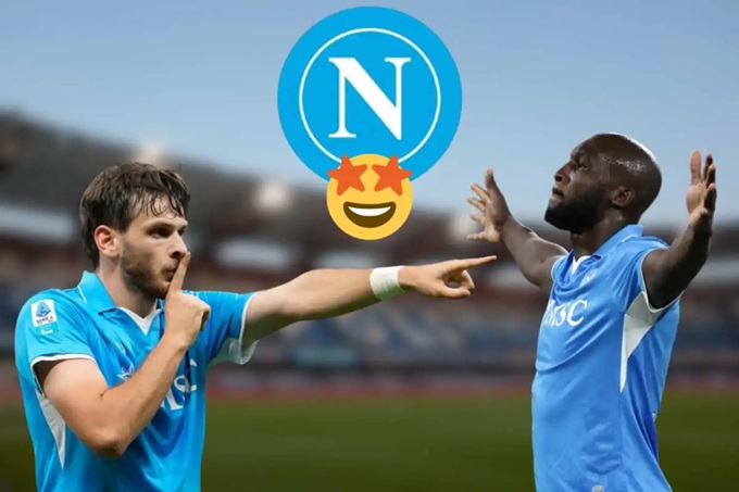 Kvara và Lukaku đang tạo nên hàng công sắc bén cho Napoli