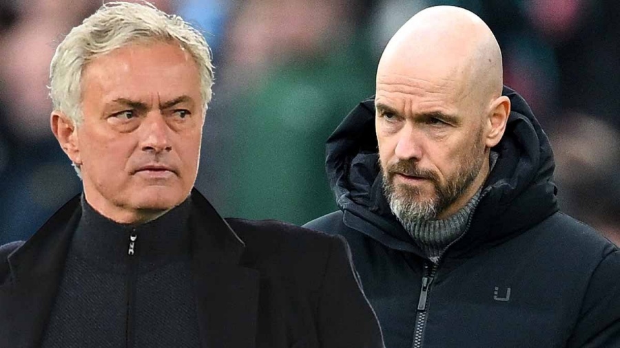 Ten Hag sẽ không được để MU thua Mourinho nếu muốn giữ ghế