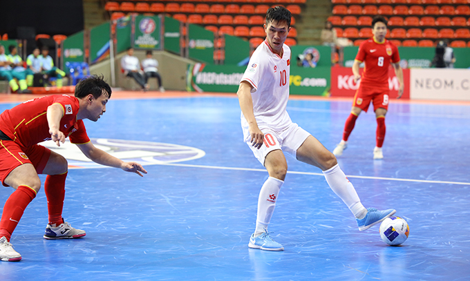 ĐT futsal Việt Nam được dự đoán sẽ có trận ra quân dễ dàng. Ảnh: Phan Hồng