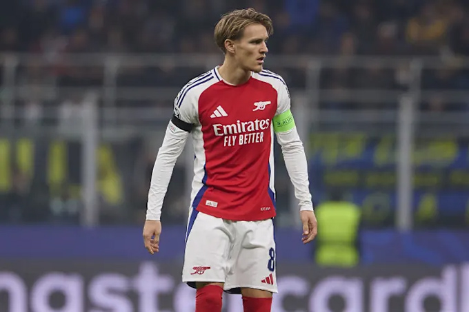 Một mình Odegaard khó cứu nổi Arsenal