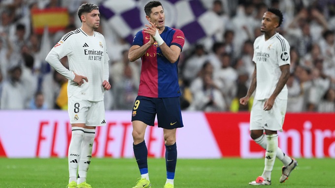 Thảm bại tại El Clasico đã giáng đòn mạnh vào niềm kiêu hãnh của Real Madrid