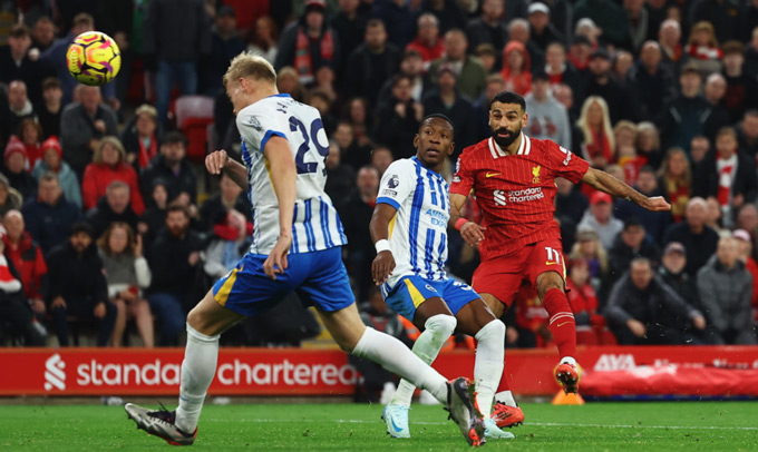 Salah đã giúp Liverpool chiến thắng