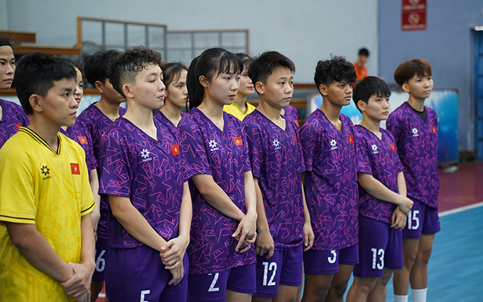 ĐT futsal nữ Việt Nam sẽ phải thi đấu 5 trận trong 5 ngày