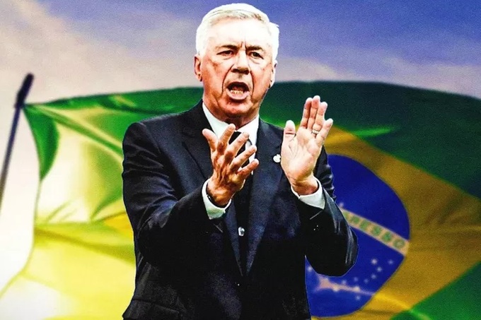 Ancelotti có thể nối lại đàm phán với LĐBĐ Brazil, nếu bị Real Madrid sa thải