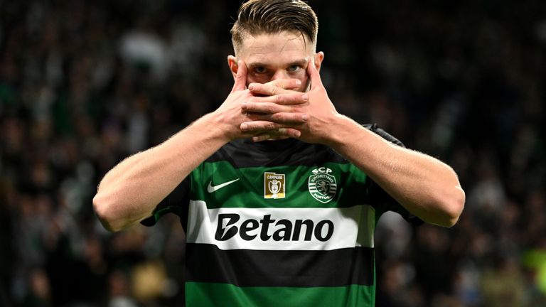 Viktor Gyokeres đã ghi 66 bàn trong 68 trận dưới thời Amorim cho Sporting