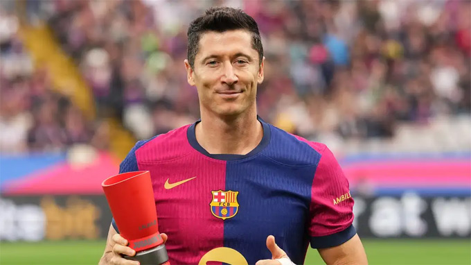 Barca chuẩn bị gia hạn hợp đồng với Lewandowski