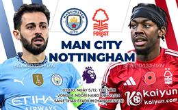 Nhận định Man City vs Nottingham (02h30 ngày 5/12): Nỗ lực vượt khó