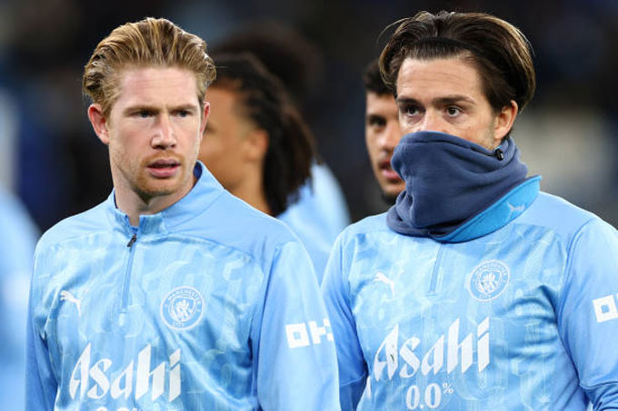 Các trụ cột như De Bruyne và Grealish đã bình phục chấn thương