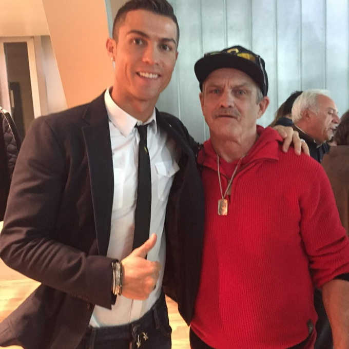 Ronaldo và bác Jorge Viveiros