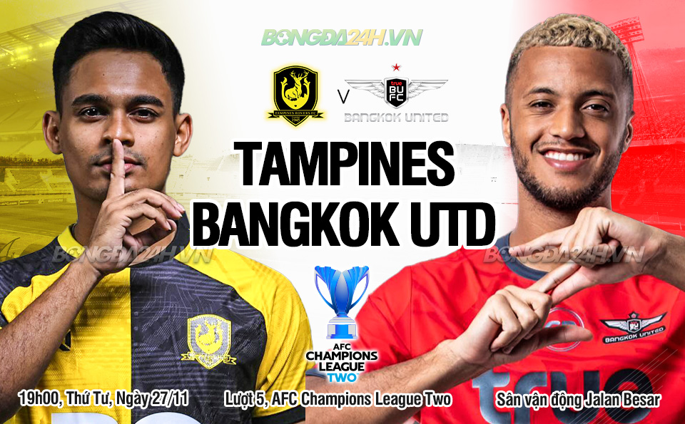 Tampines Rovers vs Bangkok United